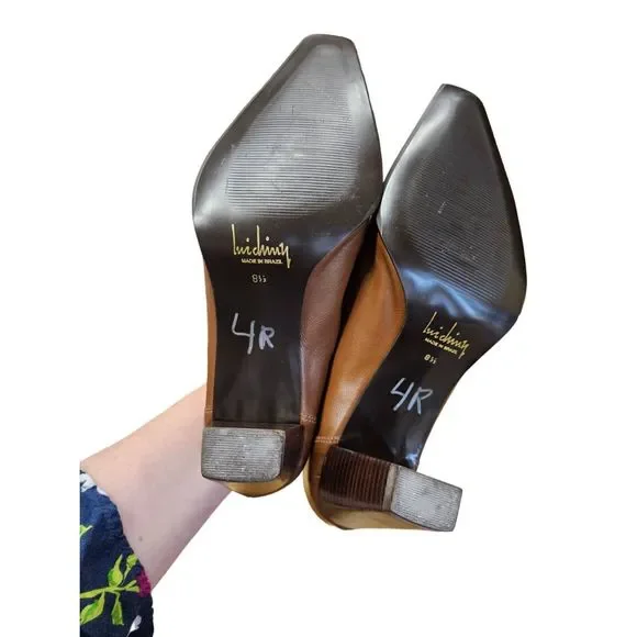 Luichiny leather Heeled Oxford size 8.5 - Picture 9 of 10